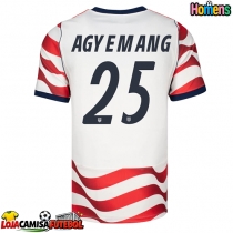 Camisa de Futebol Estados Unidos Patrick Agyemang #25 Equipamento Principal Mundo 2026 Manga Curta